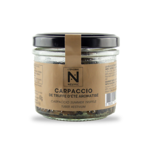 Carpaccio de truffe d’été aromatisée